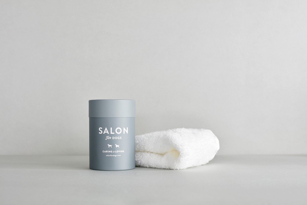 画像3: 【SALON FOR DOGS】 優しいタオル  円筒ケース付き (3)