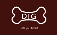 DIG sticker